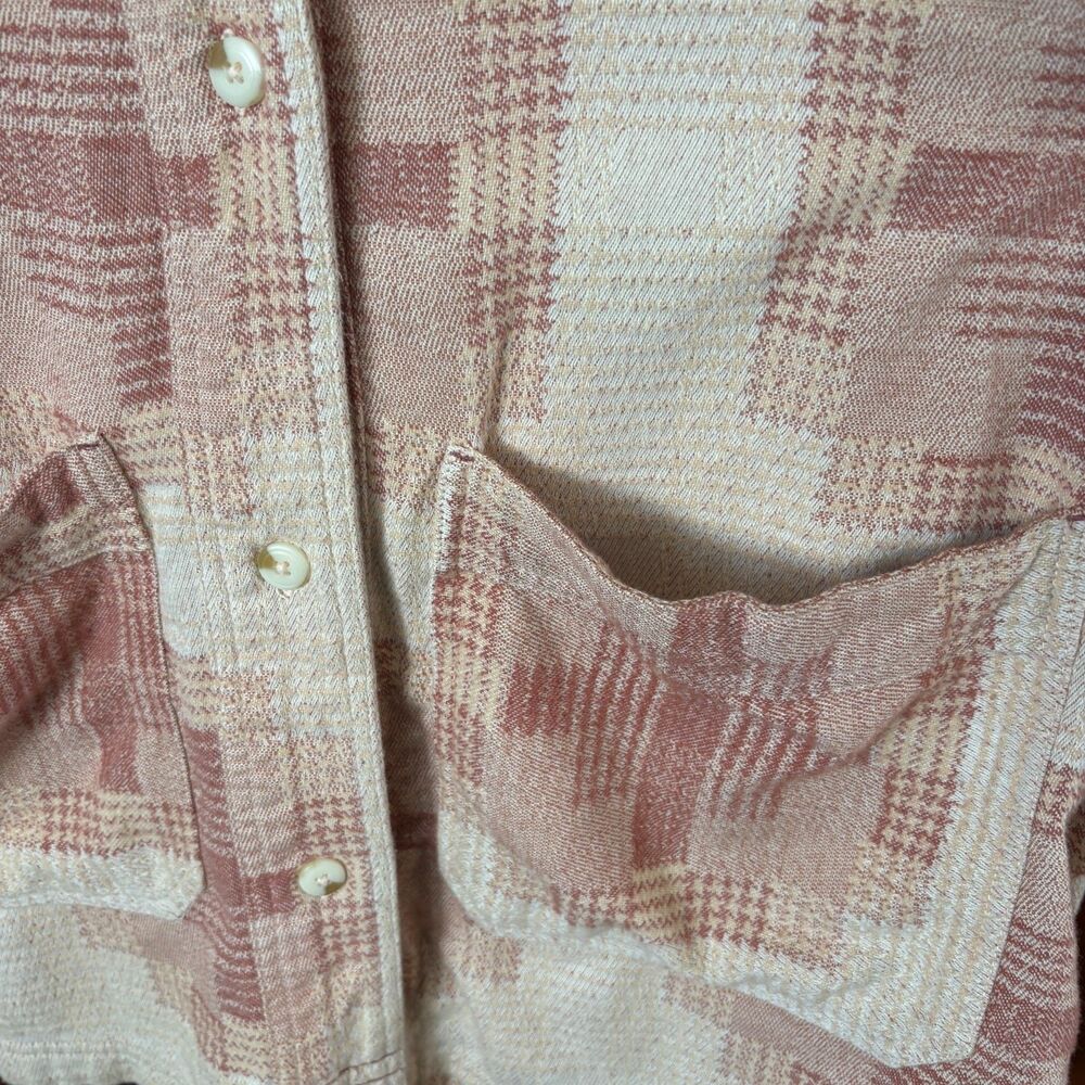 FREE PEOPLE WE THE FREE Berry Keep it Cozy Oversize Shacket Womens Size Small - Picture 3 of 6